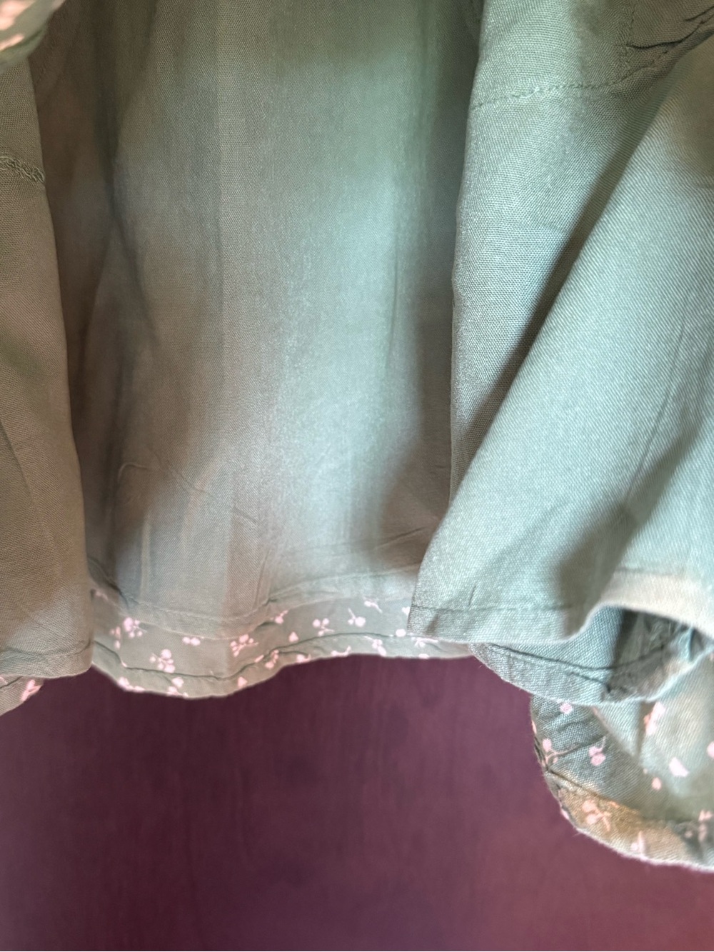 ABERCROMBIE KIDS mint green smocked dress - Picture 7 of 9